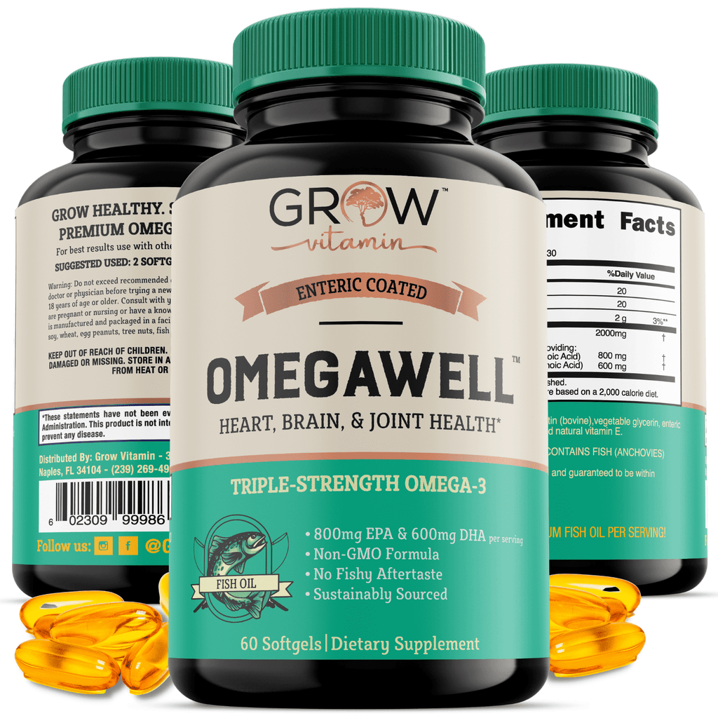 OMEGAWELL, beyond Omega Fish Oil Heart, Brain, and Joint Support