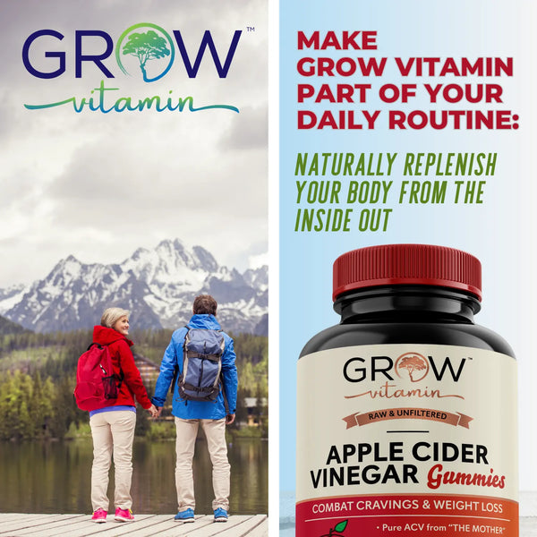Apple Cider Vinegar Gummies Grow Vitamin