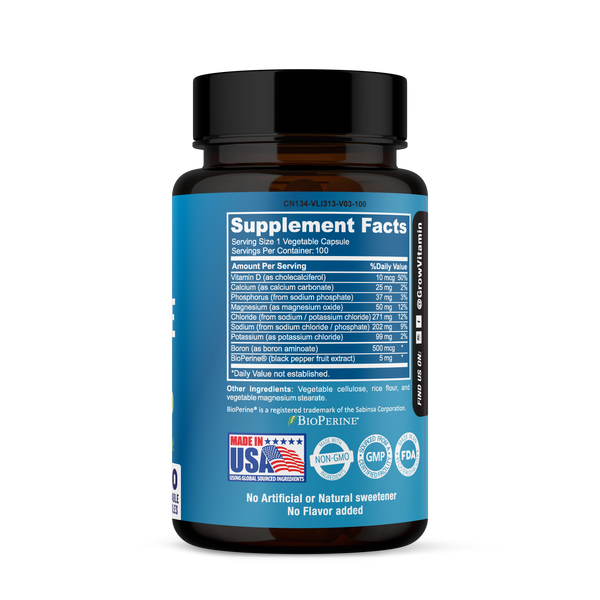 Electrolyte Capsules with Potassium and Magnesium