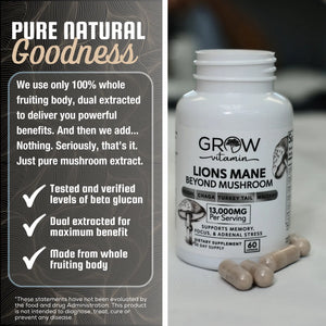Grow Vitamin  Beyond Mushroom Grow Vitamin