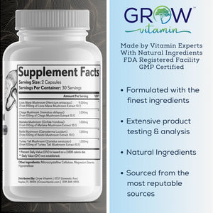 Grow Vitamin  Beyond Mushroom Grow Vitamin