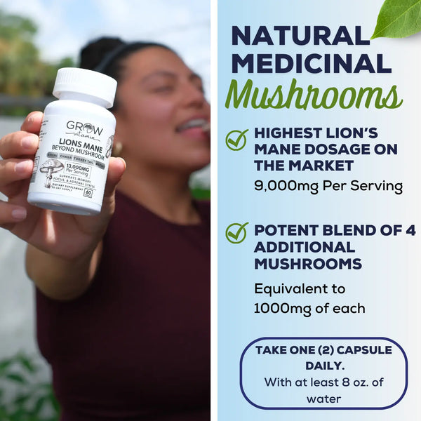 Grow Vitamin  Beyond Mushroom Grow Vitamin
