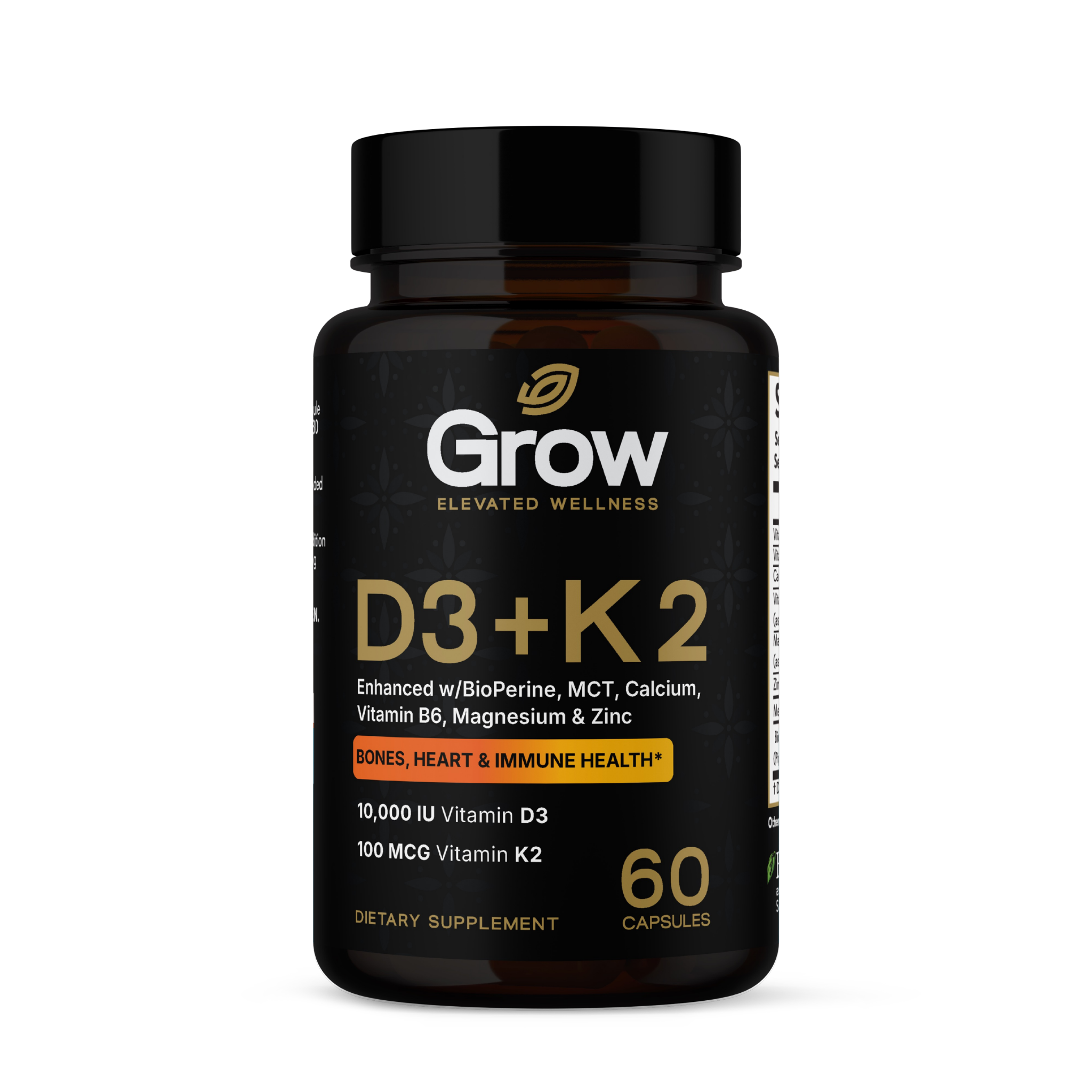 D3 + K2 – Grow Vitamin