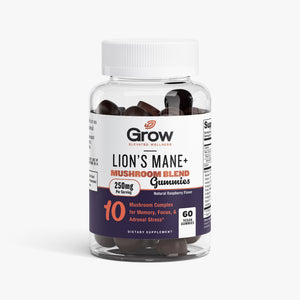 Lion's Mane + Mushroom Blend Gummies – Grow Vitamin