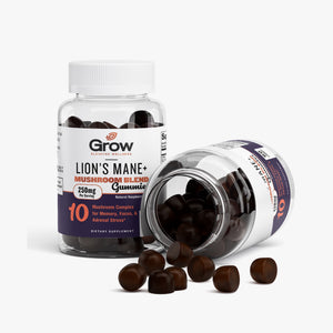 Lion's Mane + Mushroom Blend Gummies – Grow Vitamin