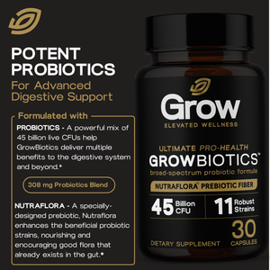 GrowBiotics™ Probiotics + Prebiotics