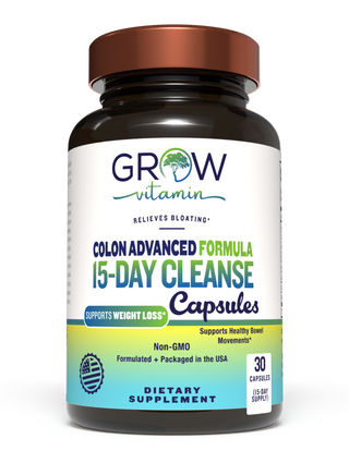 Colon 15 Day Cleanse Grow Vitamin