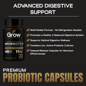 GrowBiotics™ Probiotics + Prebiotics