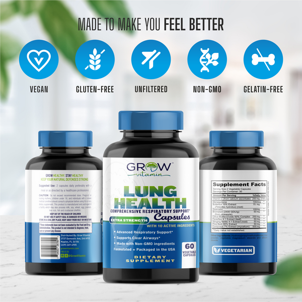 Lung Health Grow Vitamin
