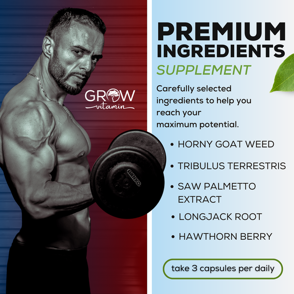 Testosterone Booster – Grow Vitamin