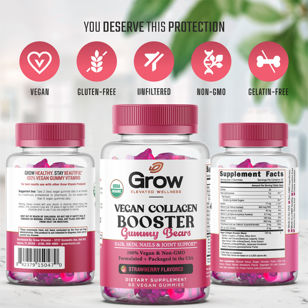 Vegan Collagen Boosting Gummies