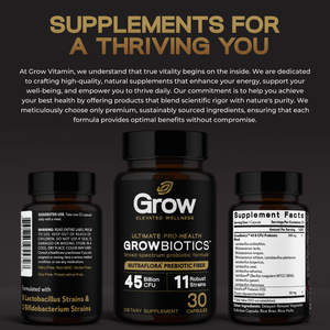 GrowBiotics™ Probiotics + Prebiotics