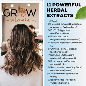 Hair Formula Grow Vitamin