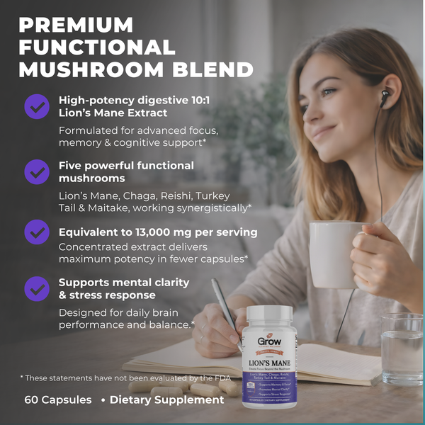 Lions Mane Mushroom Complex