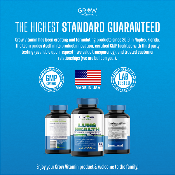Lung Health Grow Vitamin