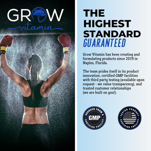 Nitric Oxide Booster Grow Vitamin