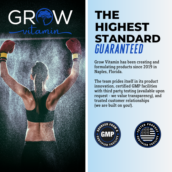 Nitric Oxide Booster Grow Vitamin