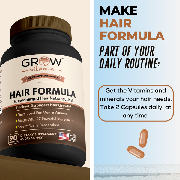 Hair Formula Grow Vitamin