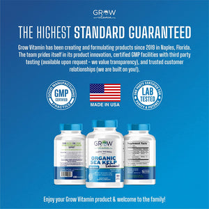 Organic Sea Kelp (Icelandic) Enhanced Grow Vitamin