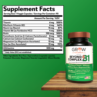 Beyond B1 Complex Grow Vitamin