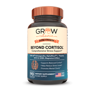 Grow Vitamin Beyond Cortisol - Cortisol Manager Supplement, 90 Capsules Grow Vitamin