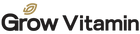 Grow Vitamin logo with 'Elevated Wellness' text on a white background