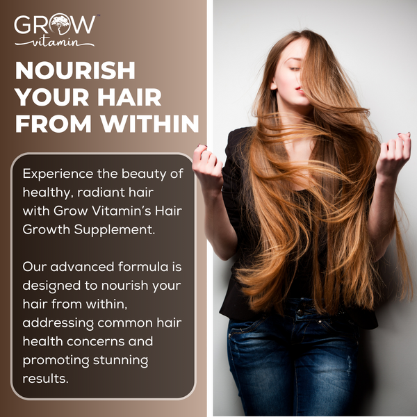 GROW VITAMIN HAIR REGROWTH SUPPLEMENT
