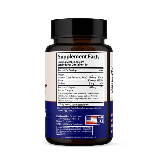 Grass-fed collagen peptides