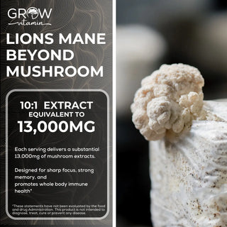 Grow Vitamin  Beyond Mushroom Grow Vitamin