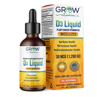 Micellized D3 Liquid - Grow Vitamin