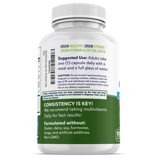 One Daily Multivitamin for Men Grow Vitamin