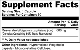 Resveratrol Grow Vitamin