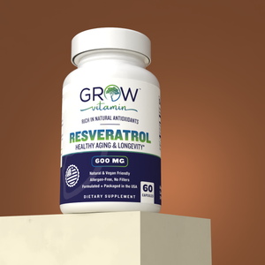 Resveratrol - 600MG – Grow Vitamin
