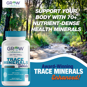 Trace Minerals Enhanced Grow Vitamin