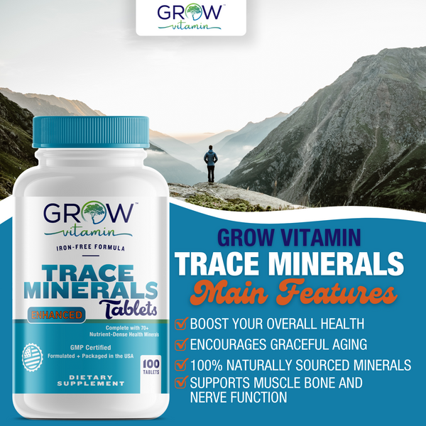 Trace Minerals Enhanced Grow Vitamin