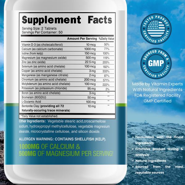 Trace Minerals Enhanced Grow Vitamin