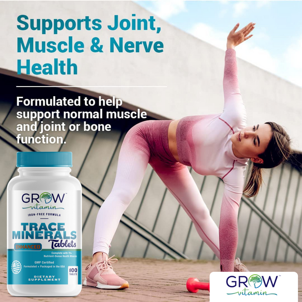 Trace Minerals Enhanced Grow Vitamin