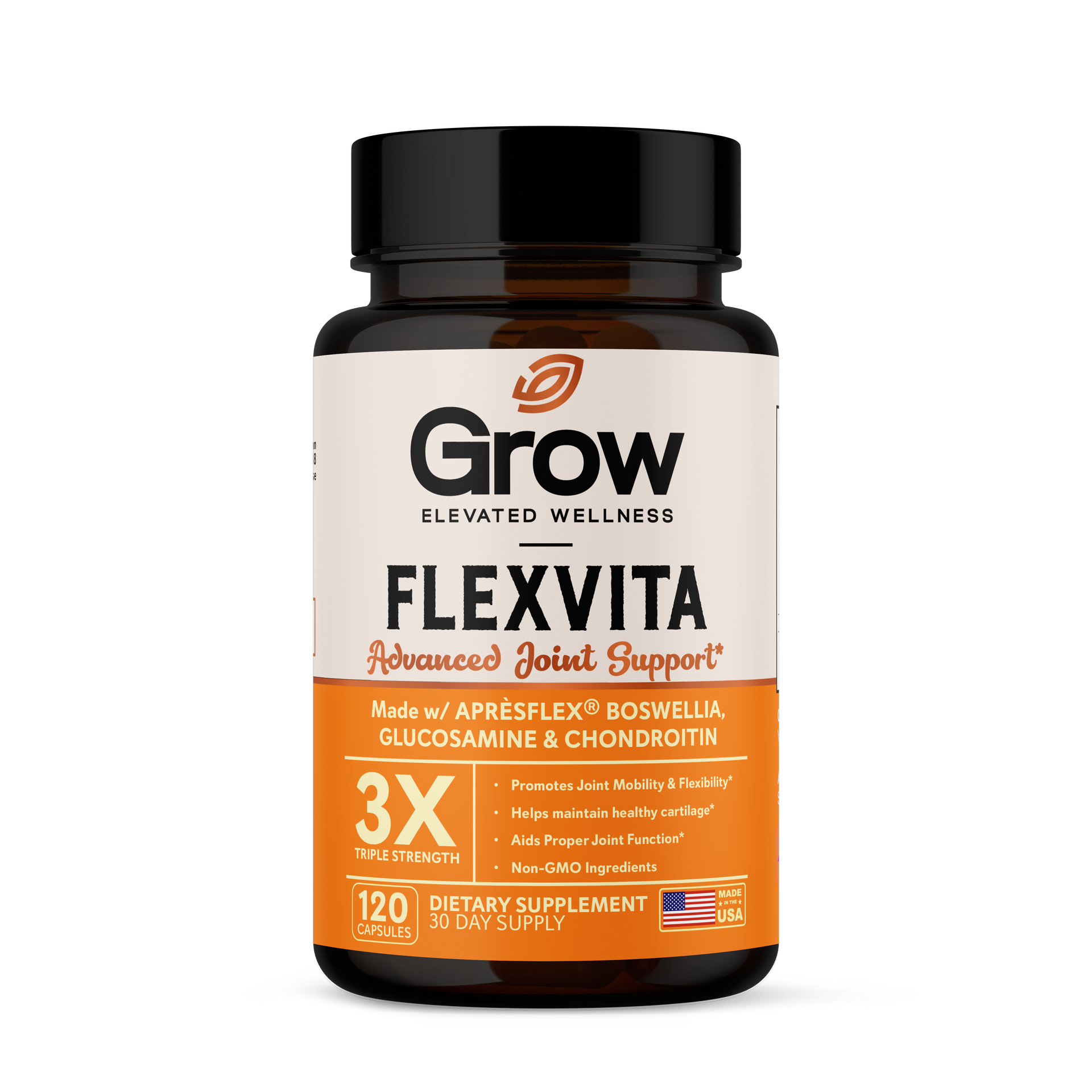FlexVita Joint Support Glucosamine MSM – Grow Vitamin