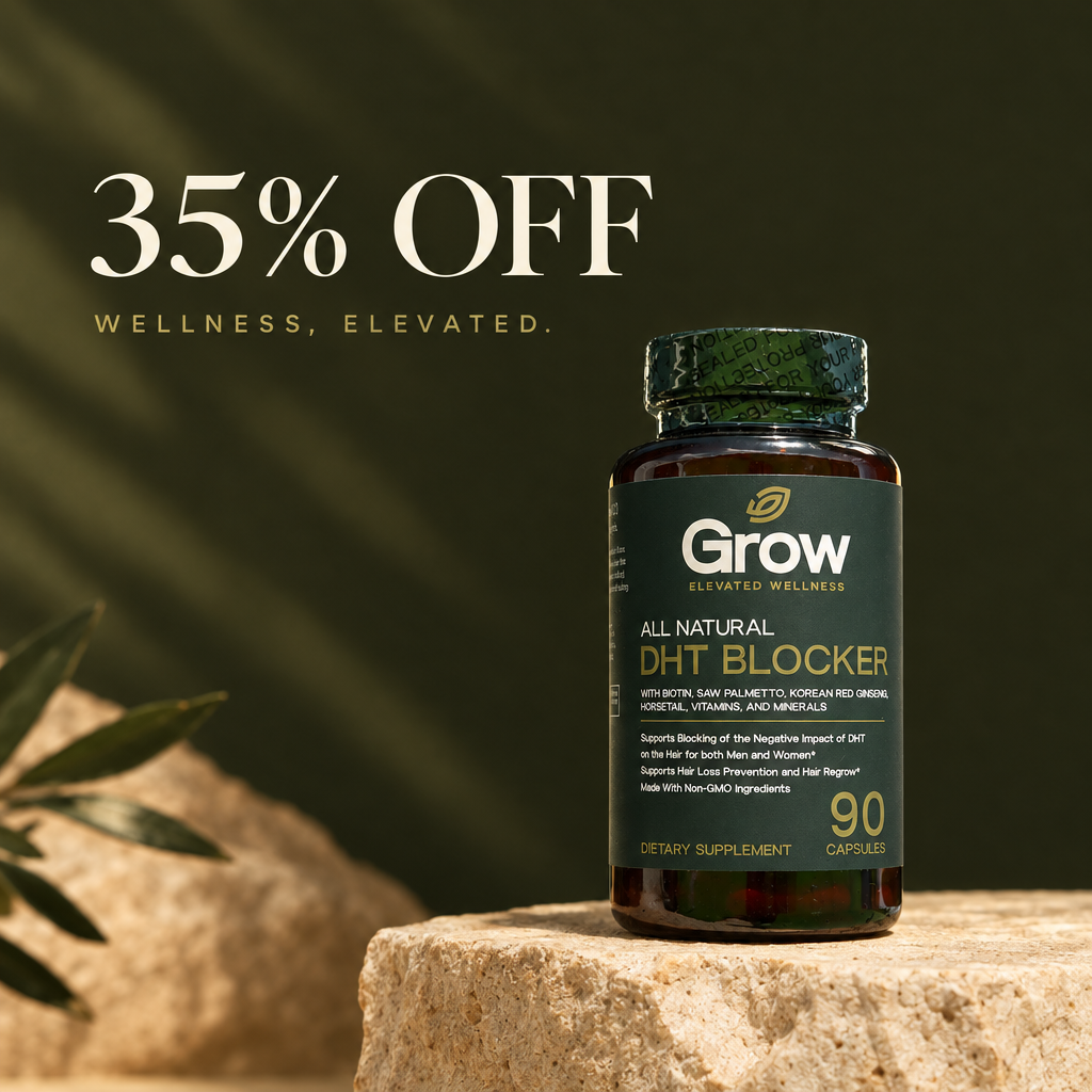 Grow Vitamin popup image with 35% OFF