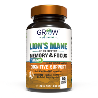 Lion's Mane- Memory & Focus Grow Vitamin