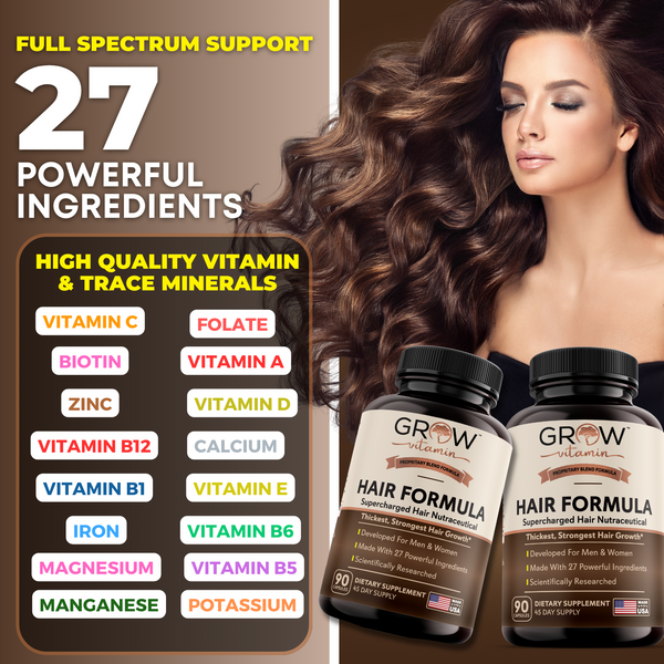 Hair Formula Grow Vitamin