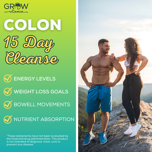 Colon 15-Day Cleanse Grow Vitamin
