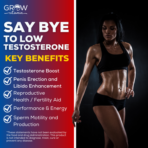 Testosterone Booster – Grow Vitamin