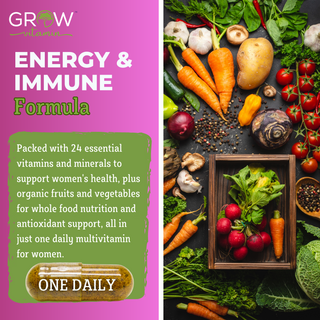 One Daily Multivitamin for Women, Vegan Friendly, Plant-Based, Whole Food  Vitamin