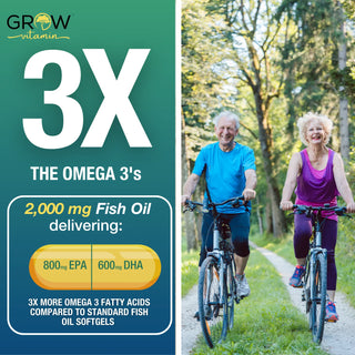 OmegaVita Fish Oil Grow Vitamin