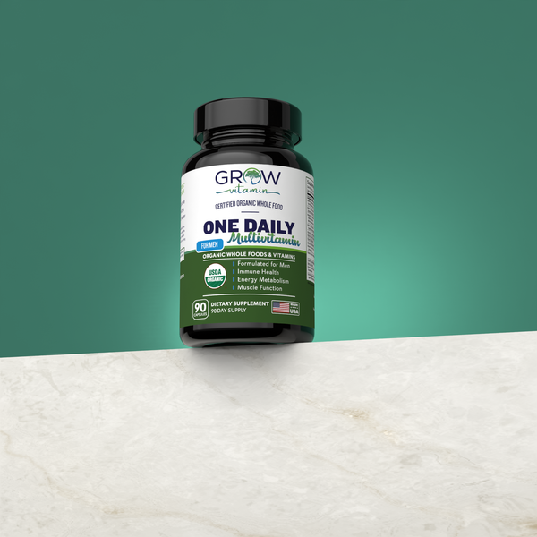 One Daily Multivitamin for Men – Grow Vitamin