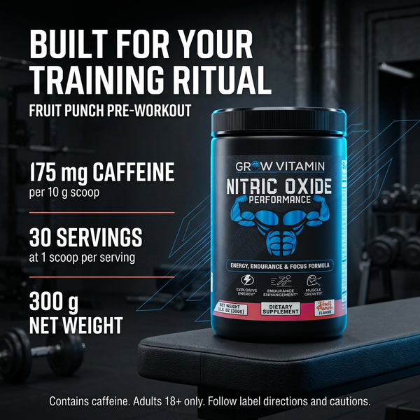 Nitric Oxide Performance – Grow Vitamin