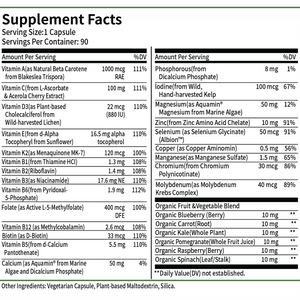 one daily men supplement facts