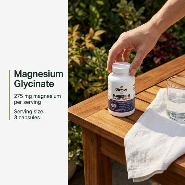 Magnesium Glycinate – Grow Vitamin