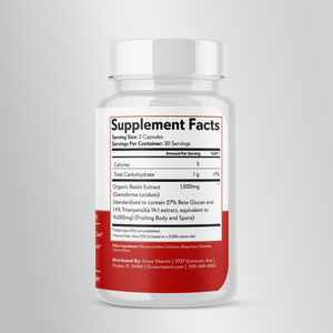 Reishi Mushroom Extract Capsules